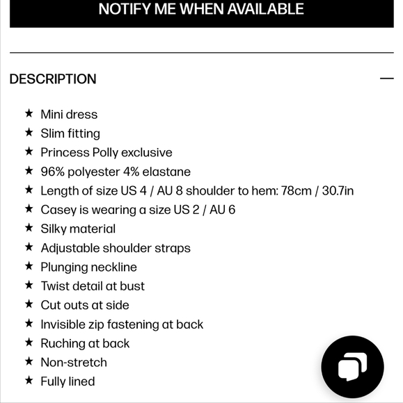 Princess Polly Black Mini Dress - Picture 12 of 13